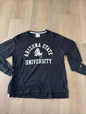 League Black Arizona State University Long Sleeve Tee